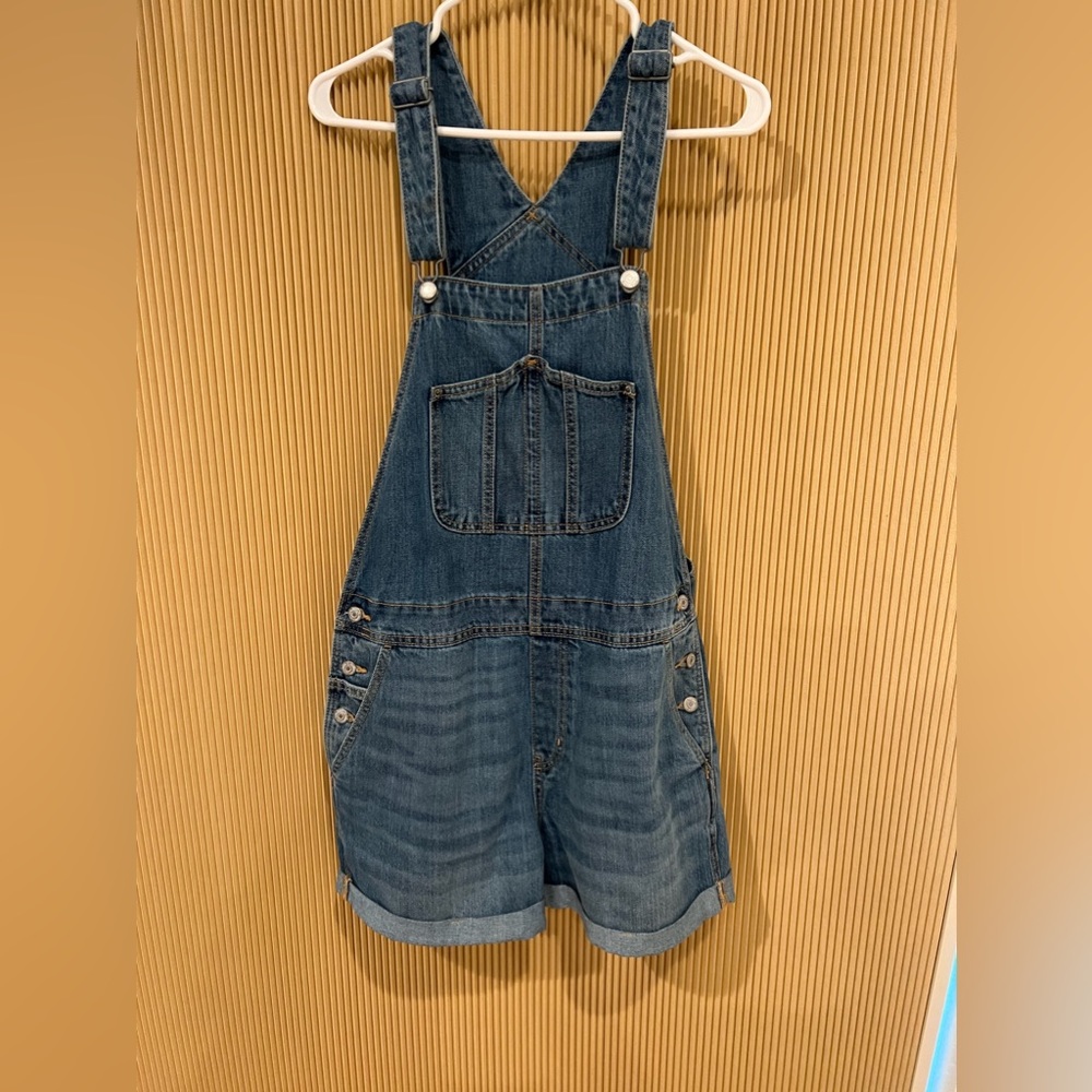Denim overalls